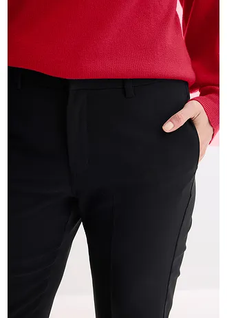 Pantalon à pinces féminin • noir • Boutique bonprix