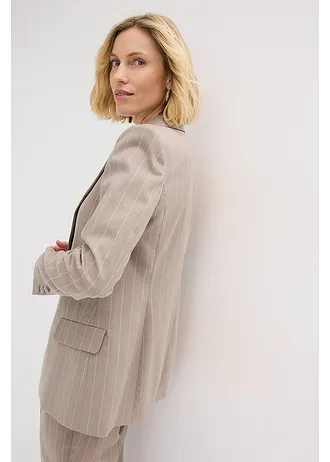 Żakiet w paski • szarobrązowy-biały perłowy w paski • sklep bonprix