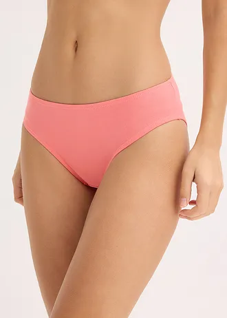 Slip (set van 10) • zwart-rood-wit-lichtgrijs gemêleerd-koraalpink • bonprix online shop