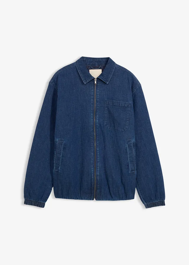 Veste en jean, regular, Couleur: bleu denim
