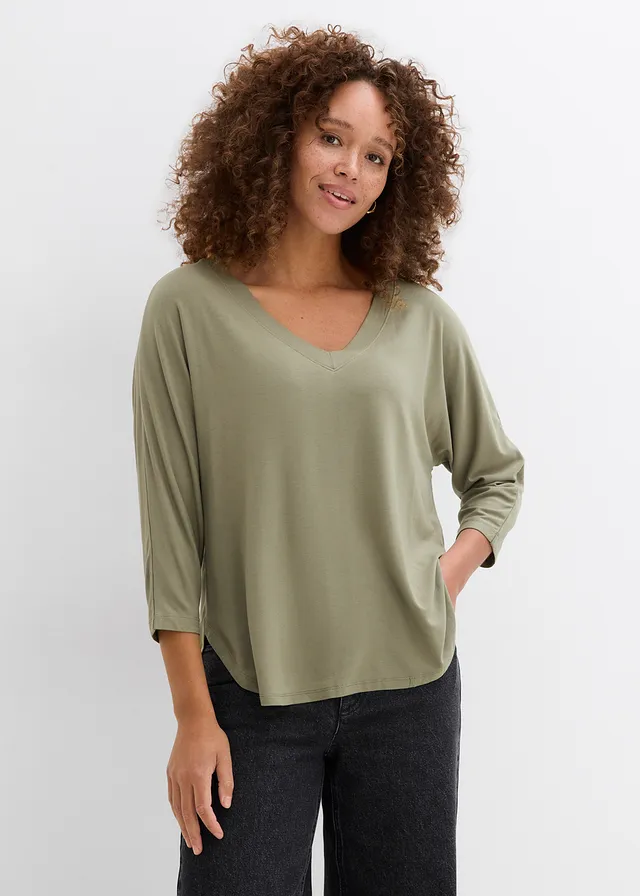 T-shirt fluide • olive • product-page.page-title-suffix