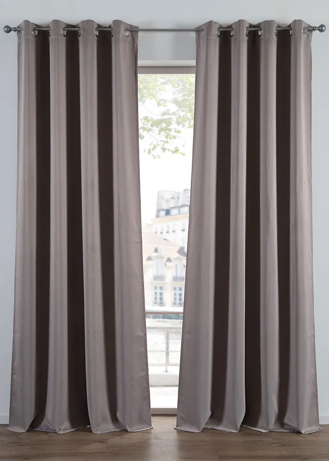 Rideau obscurcissant (1 pce), nombreuses tailles