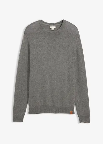 Cienki sweter z bawełną