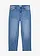 Jean loose, droit et extensible, Couleur: bleu moyen denim