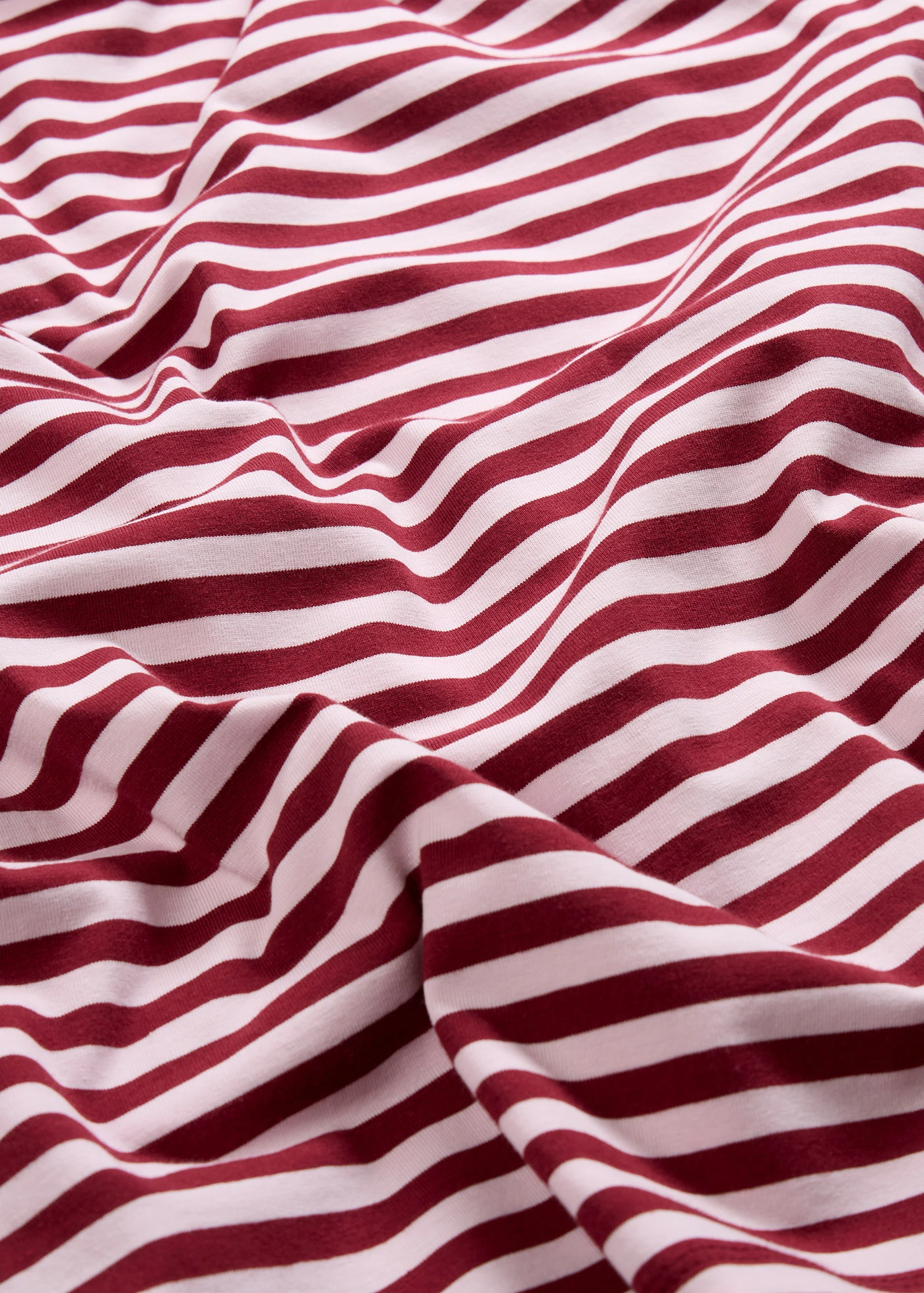 Triko s dlouhým rukávem • křišťálově růžovo-rubínově červená s proužky • bonprix obchod