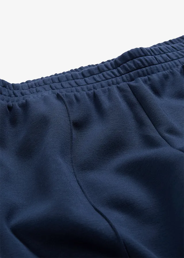 Scuba sweatpants van een zachte viscosemix • donkerblauw • product-page.page-title-suffix