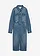 Spijkerjurk met biologisch katoen, Kleur: middelblauw denim used