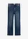 Loose fit straight jeans, high waist, Kleur: donkerblauw denim used