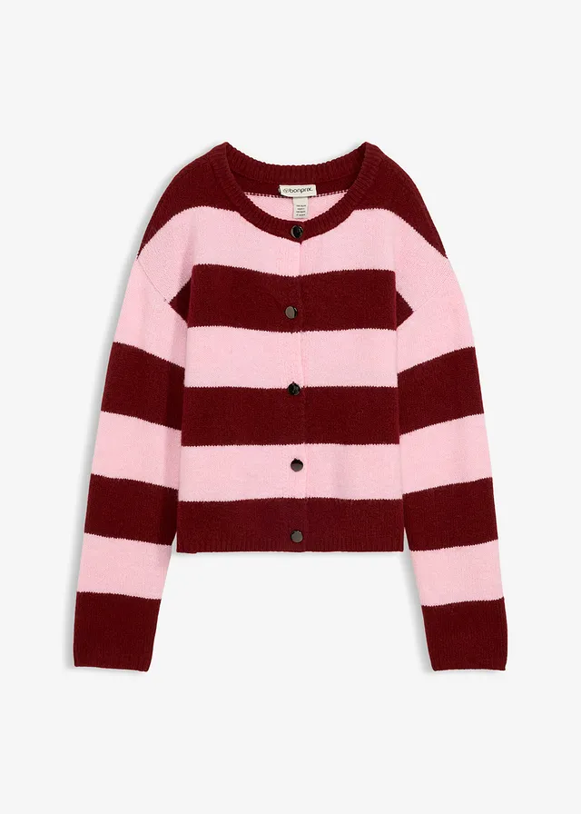 Jachetă scurtă din tricotaj fin