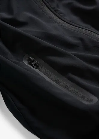 Veste de sport légère pour homme, séchage rapide • noir-émeraude • Boutique bonprix