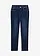Jean slim extensible, taille réglable, droit, Couleur: bleu foncé denim