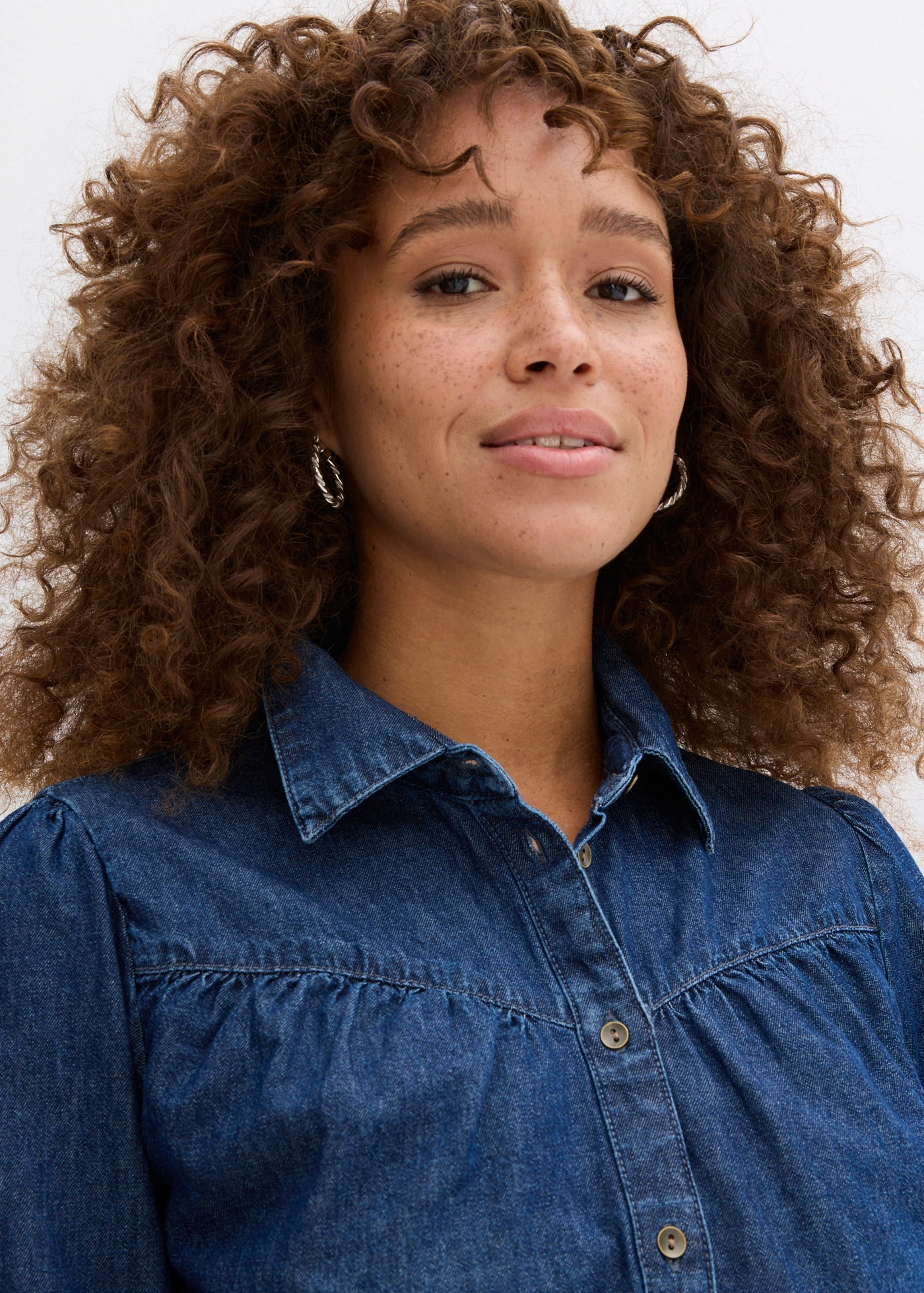 Chemisier en jean 100% coton • bleu stone used • Boutique bonprix