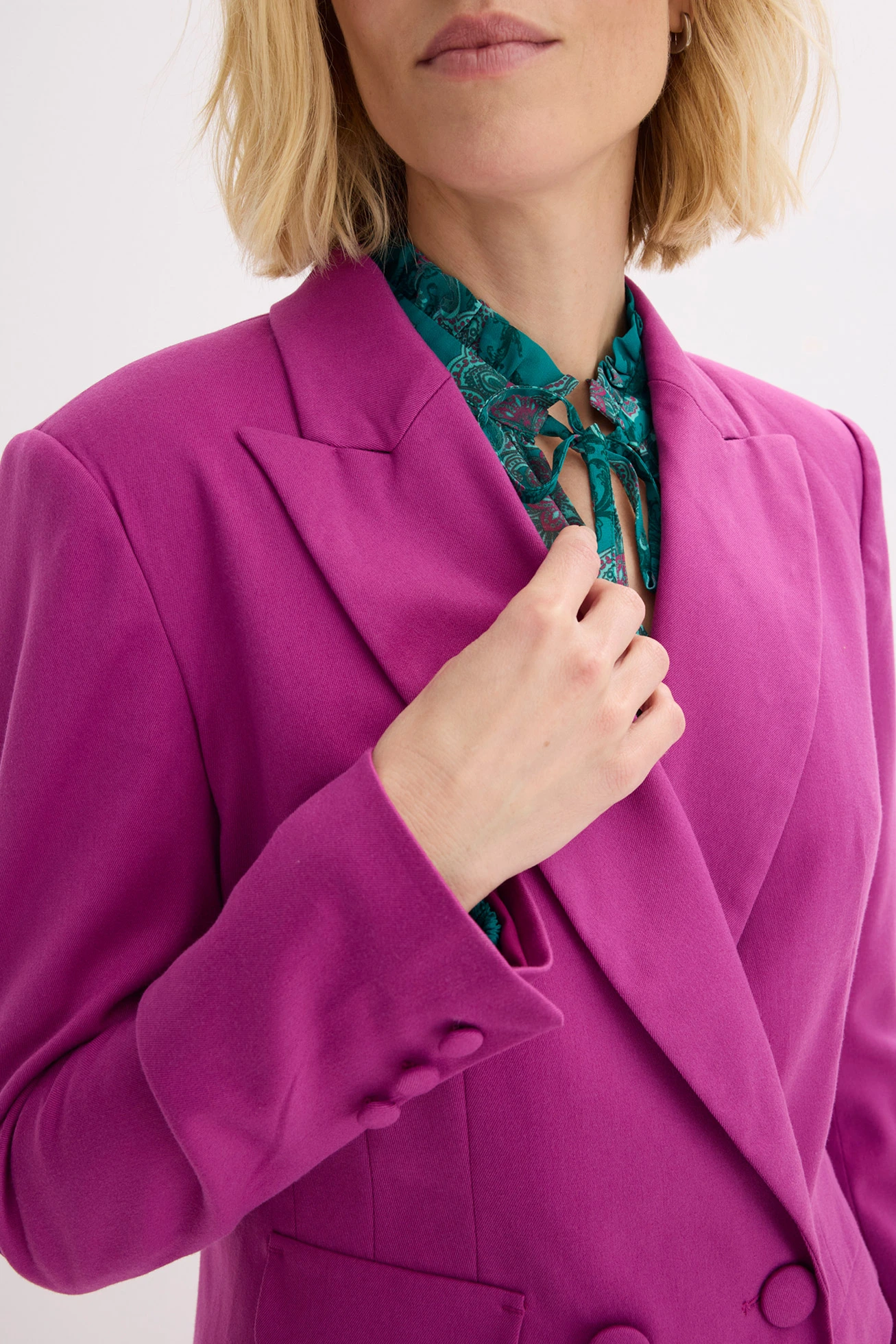 Blazer • fuchsia foncé • Boutique bonprix