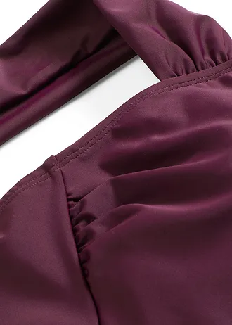 Corrigerend badpak met brede bandjes, medium corrigerend • vlierbes • bonprix online shop