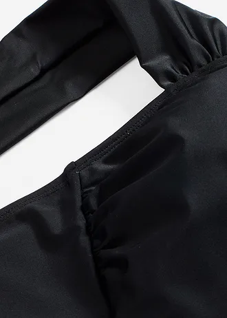 Alakformáló fürdőruha közepes formáló hatással, széles vállpántokkal • fekete • bonprix áruház