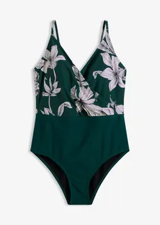 Costum de baie cu decolteu în V, cu efect de modelare ușor