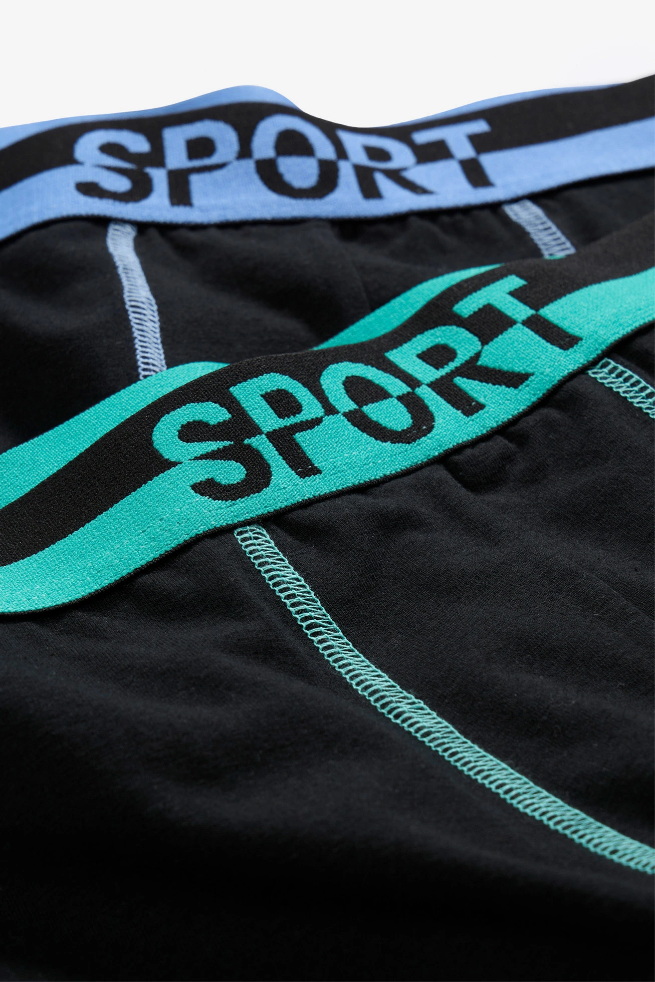 Chilot boxer lung, mulat, cu bumbac moale (set/ 2 buc) • negru • magazin bonprix