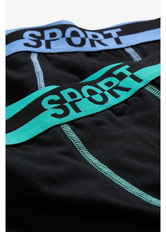 Lot de 2 boxers longs et doux • noir • Boutique bonprix