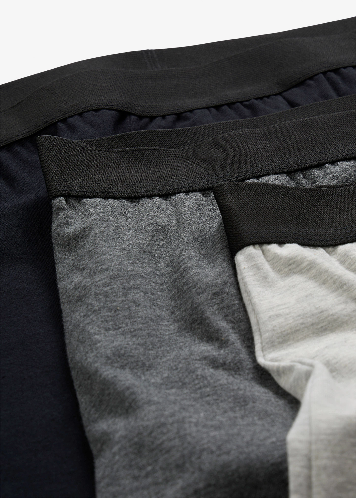 Strakke boxer met katoen (set van 10) • zwart+lichtgrijs gemêleerd+grijs gemêleerd+antraciet gemêleerd • bonprix online shop