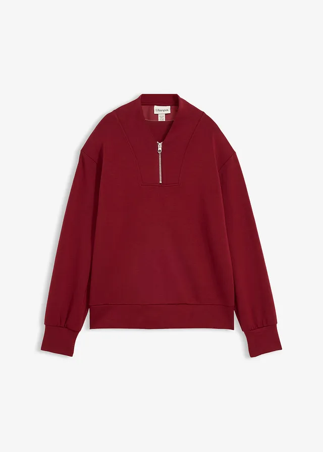 Sweat-shirt doux en matière néoprène