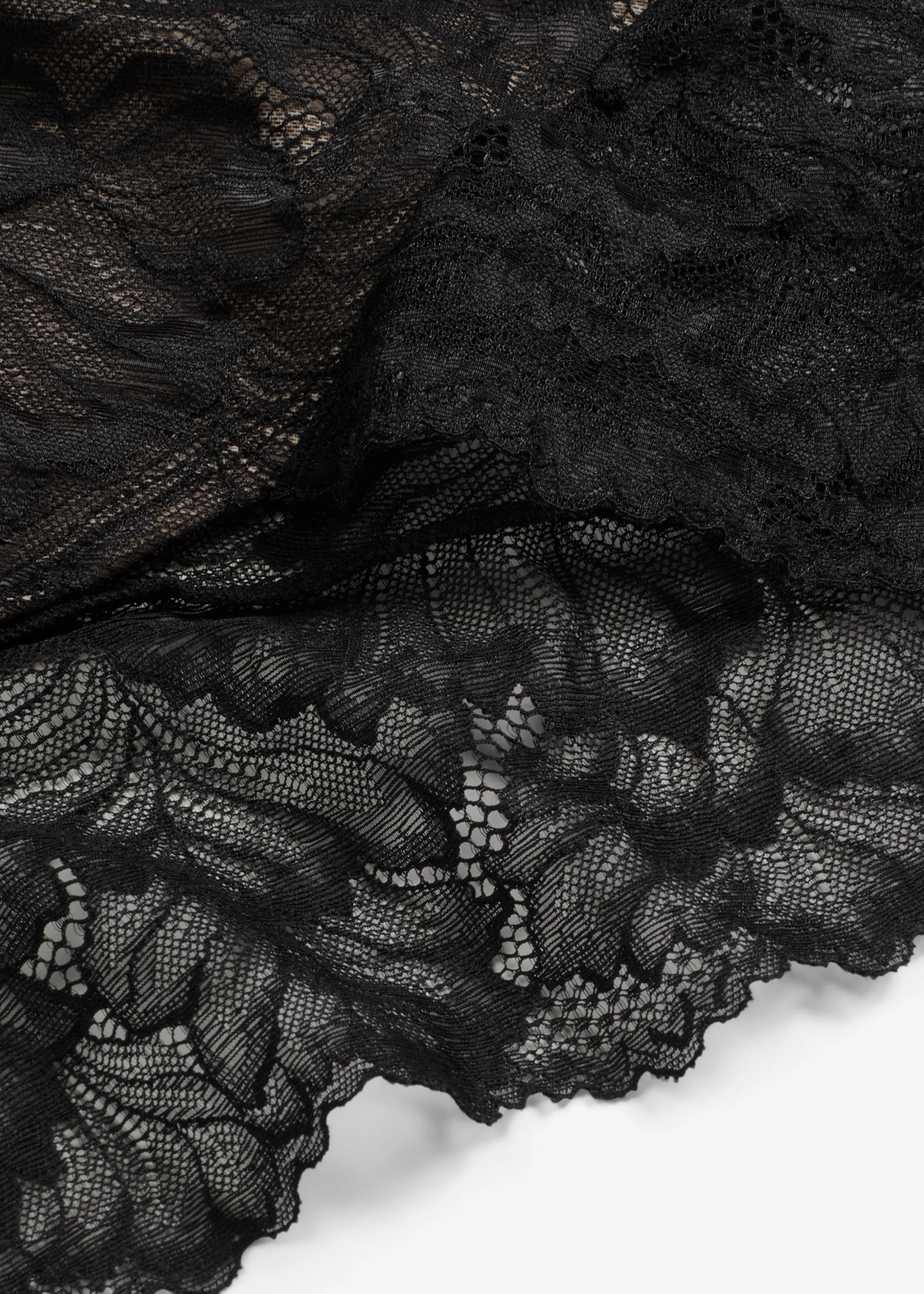 Culotte Maxi en dentelle • noir-marron clair • Boutique bonprix