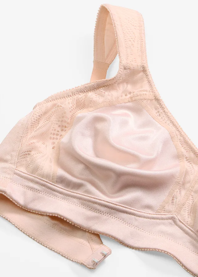 Soutien-gorge grand maintien sans armatures, bretelles rembourrées • rose soie • product-page.page-title-suffix