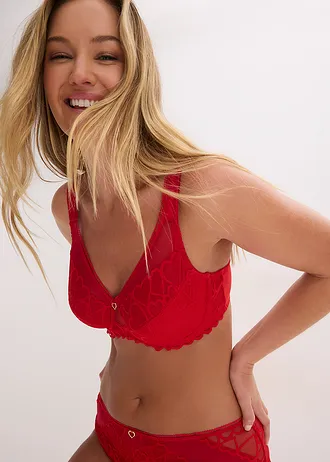 Minimizer bh met gewatteerde bandjes • salsarood • bonprix online shop