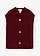 Gilet sans manches en maille avec des poches, Couleur: rouge rubis