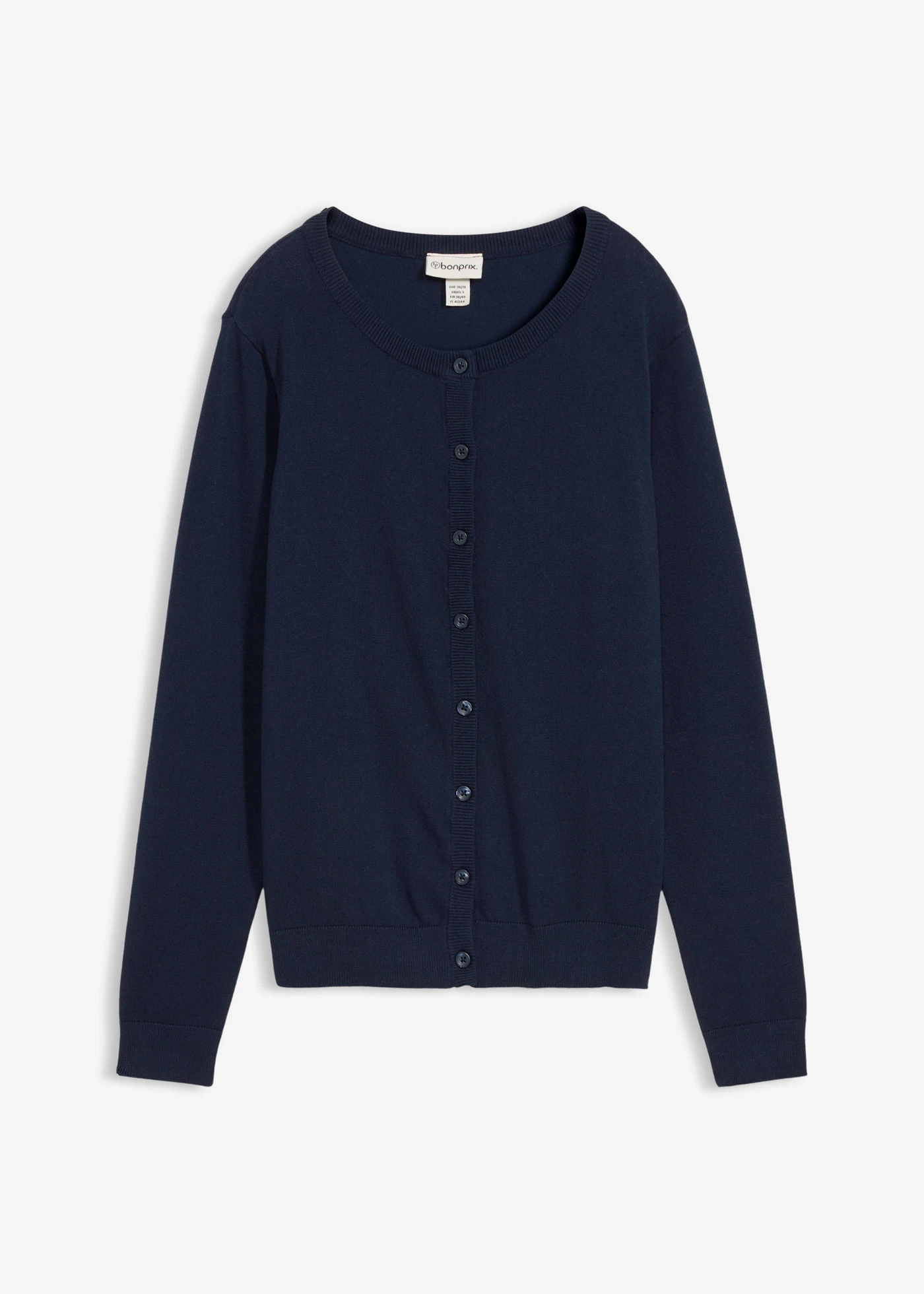 Cienki kardigan • granatowy • sklep bonprix