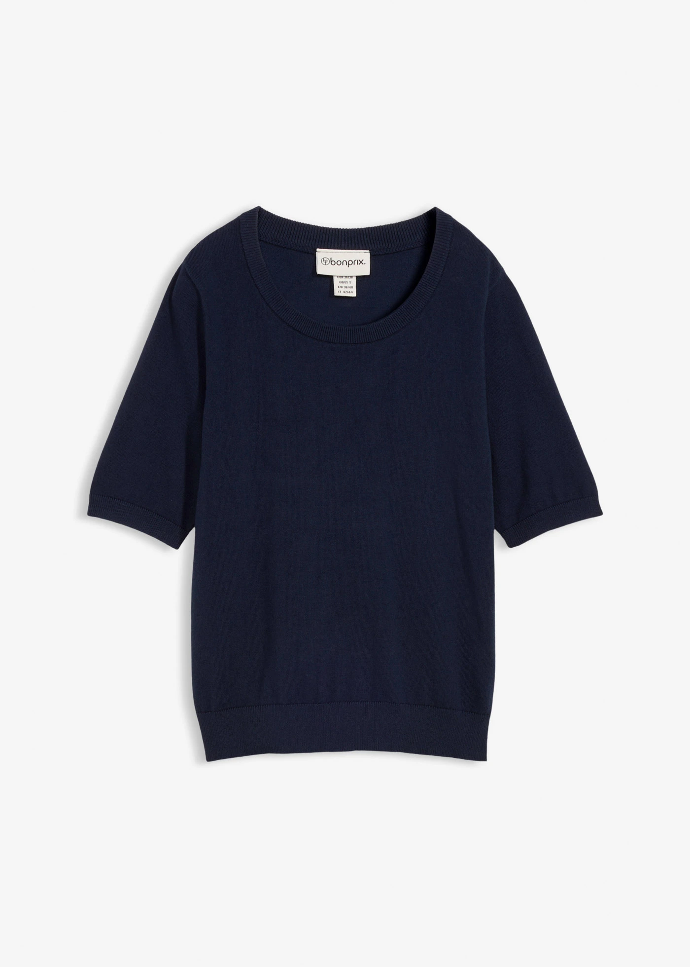 Cienki sweter • granatowy • sklep bonprix