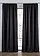 Rideau obscurcissant (1 pce), nombreuses tailles, Couleur: noir