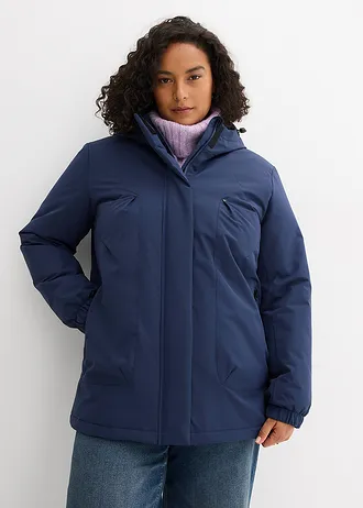 Waterafstotende outdoor jas, Kleur: donkerblauw