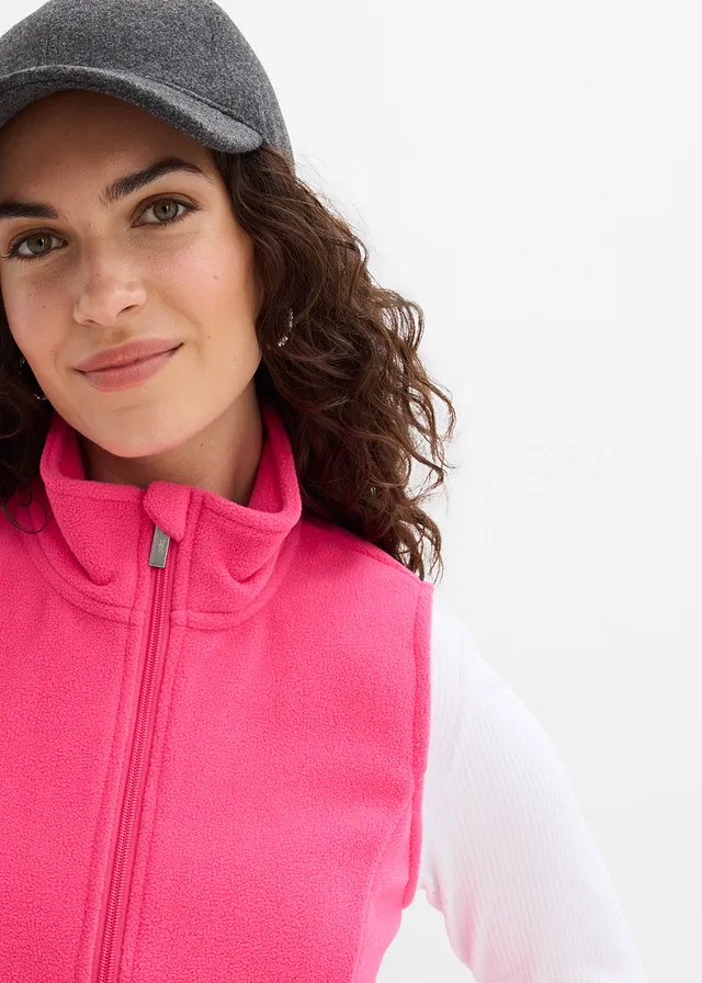 Gilet sans manches en polaire avec poches • rose vif • product-page.page-title-suffix