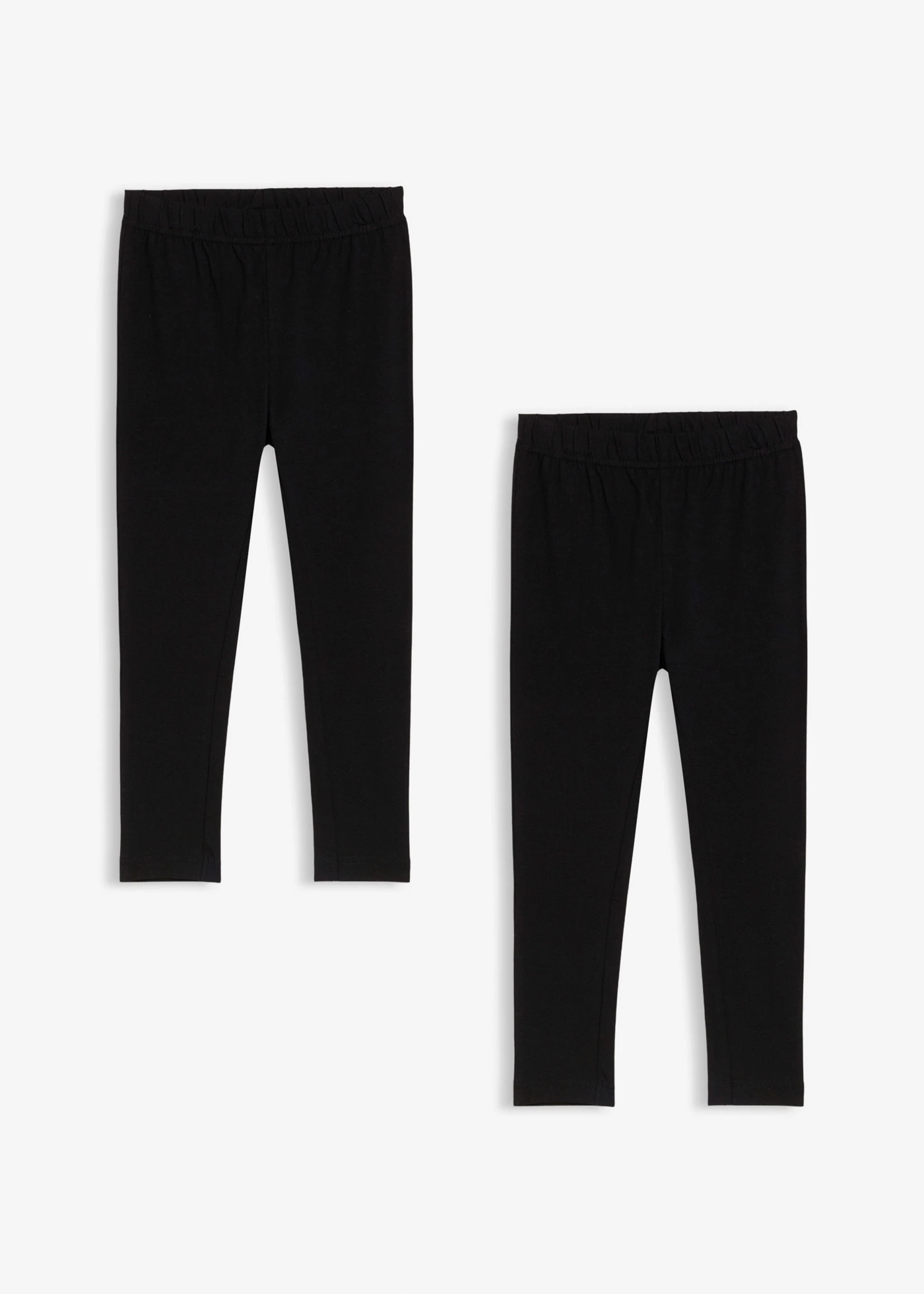 Lot de 3 leggings en coton extensible • noir • Boutique bonprix