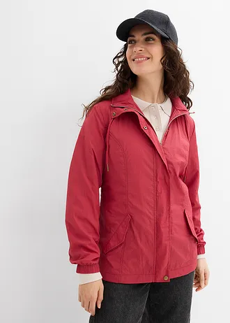 Zeer lichte tussenjas • kersenrood • bonprix online shop