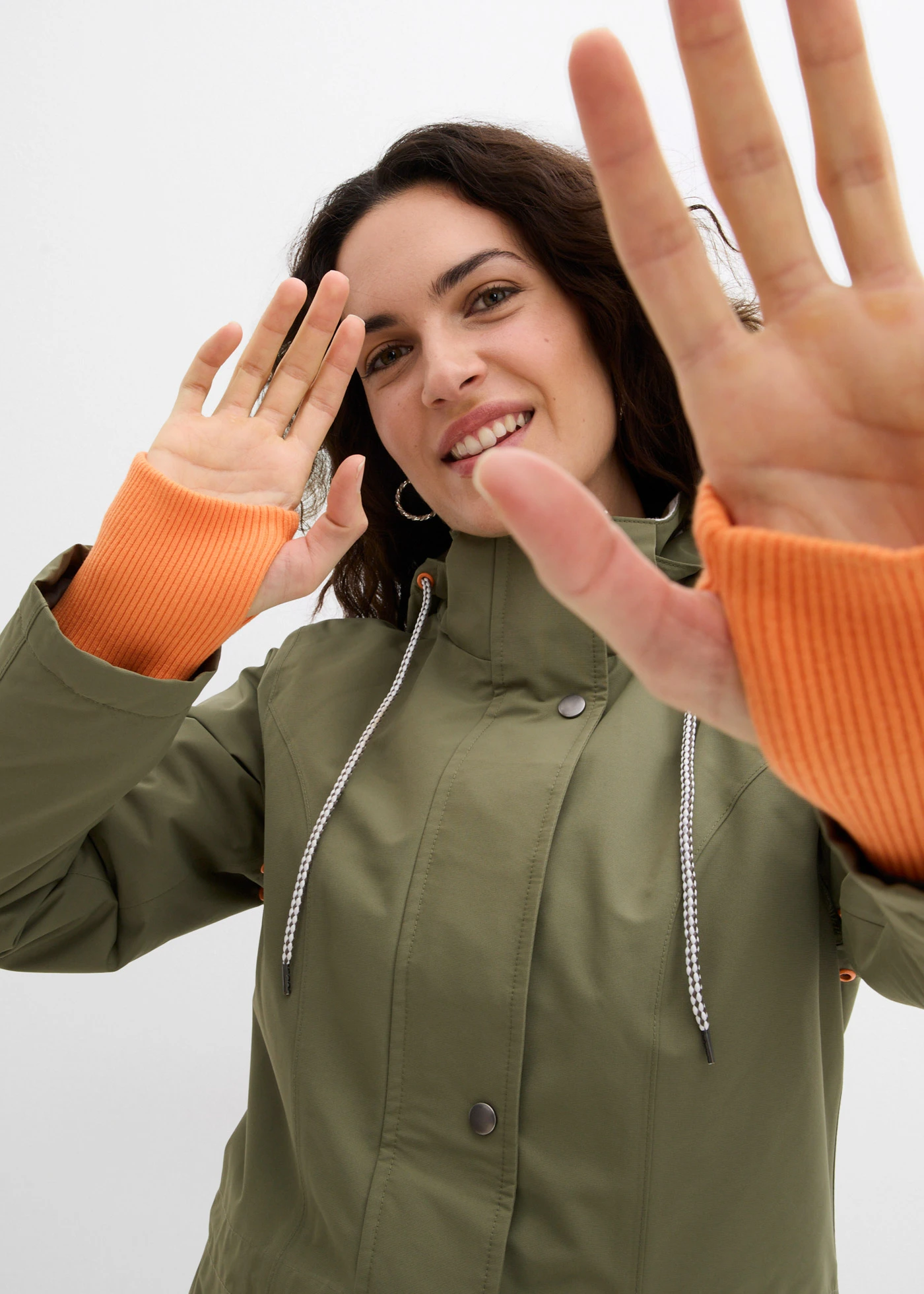 Outdoor jas, waterdicht • olijfgroen • bonprix online shop