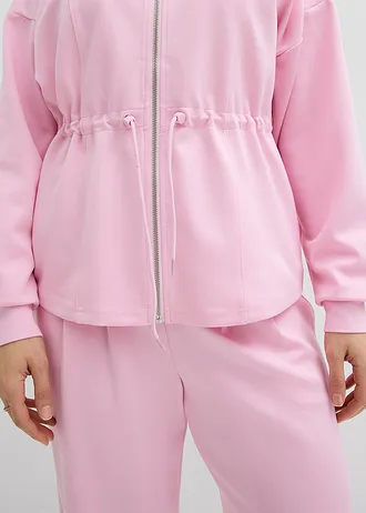 Jachetă oversized din material scuba moale • roz cristal • magazin bonprix