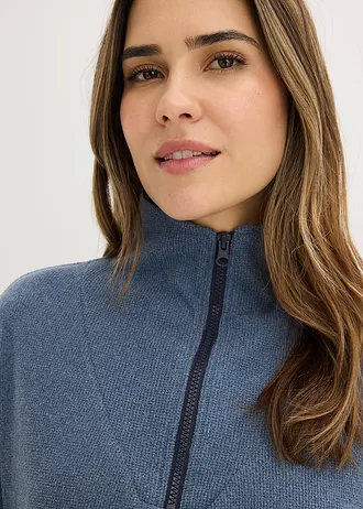 Huispak van zacht jersey • donkerblauw mêlee • bonprix online shop