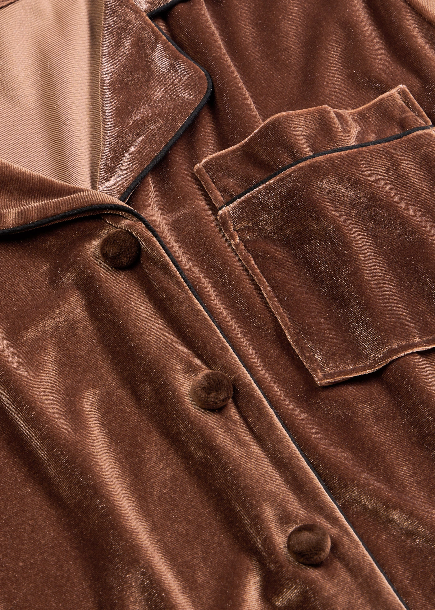 Ensemble d’intérieur en velours • marron • Boutique bonprix