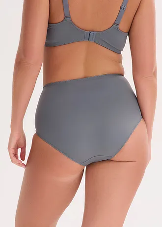 Chilot modelator cu broderie fină • gri-granit • magazin bonprix