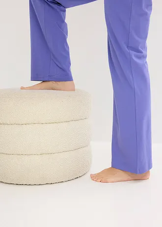 Pyžamové nohavice • modrofialová-biela • obchod bonprix