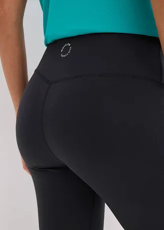 Corrigerende sportlegging van stevig katoenachtig materiaal • zwart+grijs • bonprix online shop