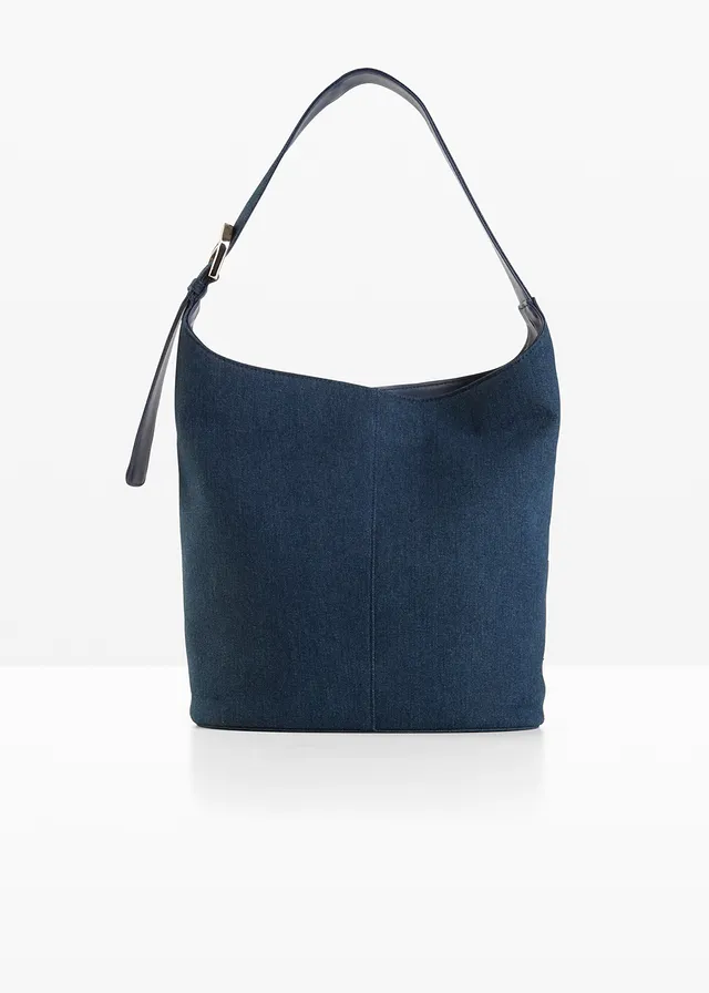 Buideltas met gesp, Kleur: blue stone
