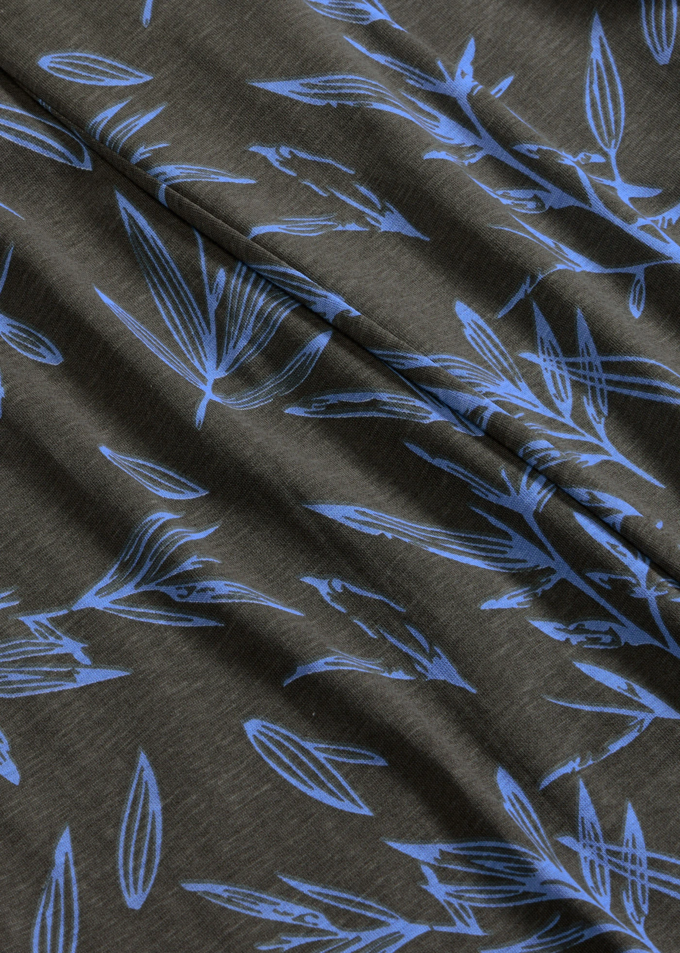 Pyžamo (3-dielne) z čistej bavlny • stredne modrá-žulovo sivá potlačená • obchod bonprix