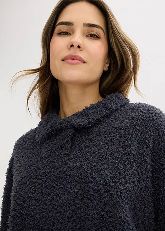 Ensemble d’intérieur large en matière douce • bleu nuit • Boutique bonprix