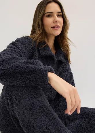 Ensemble d’intérieur large en matière douce • bleu nuit • Boutique bonprix