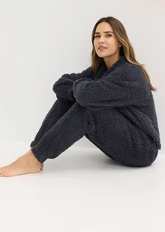 Ensemble d’intérieur large en matière douce • bleu nuit • Boutique bonprix