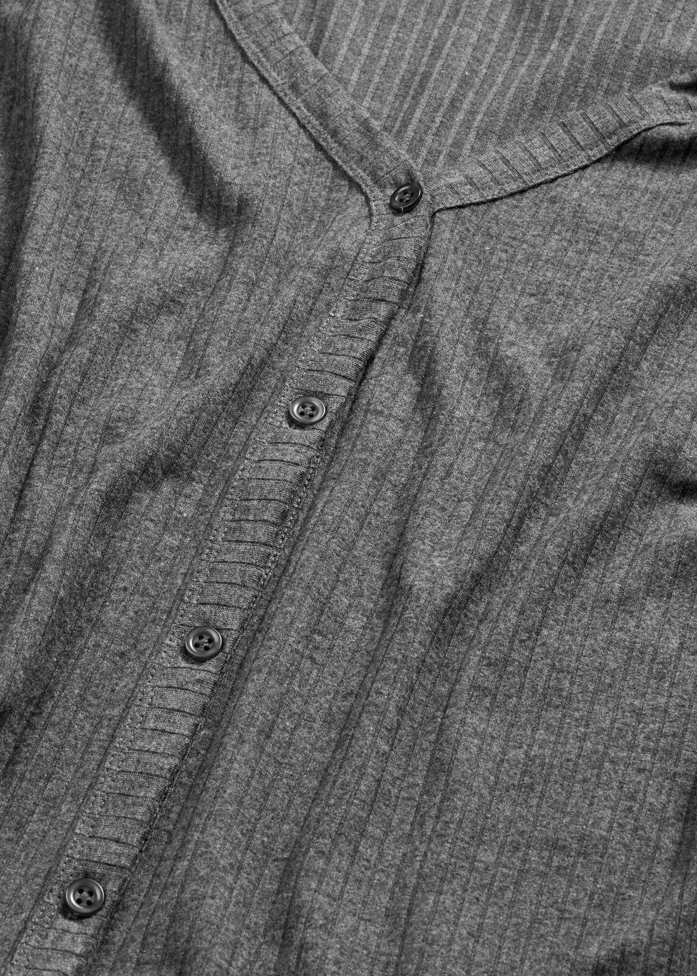 Huispak van zacht geribd materiaal • antraciet gemêleerd • bonprix online shop