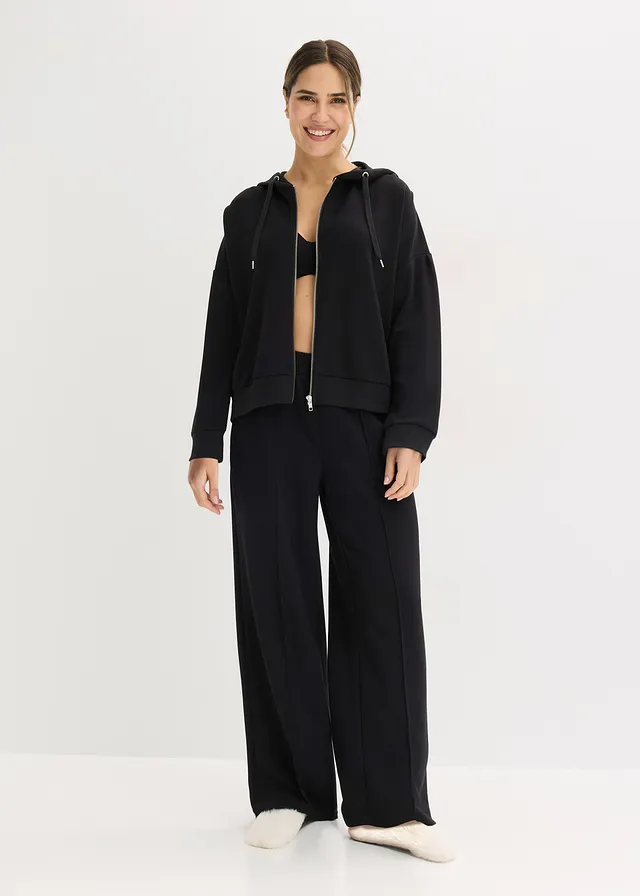 Huispak van scuba met korte top • zwart • product-page.page-title-suffix
