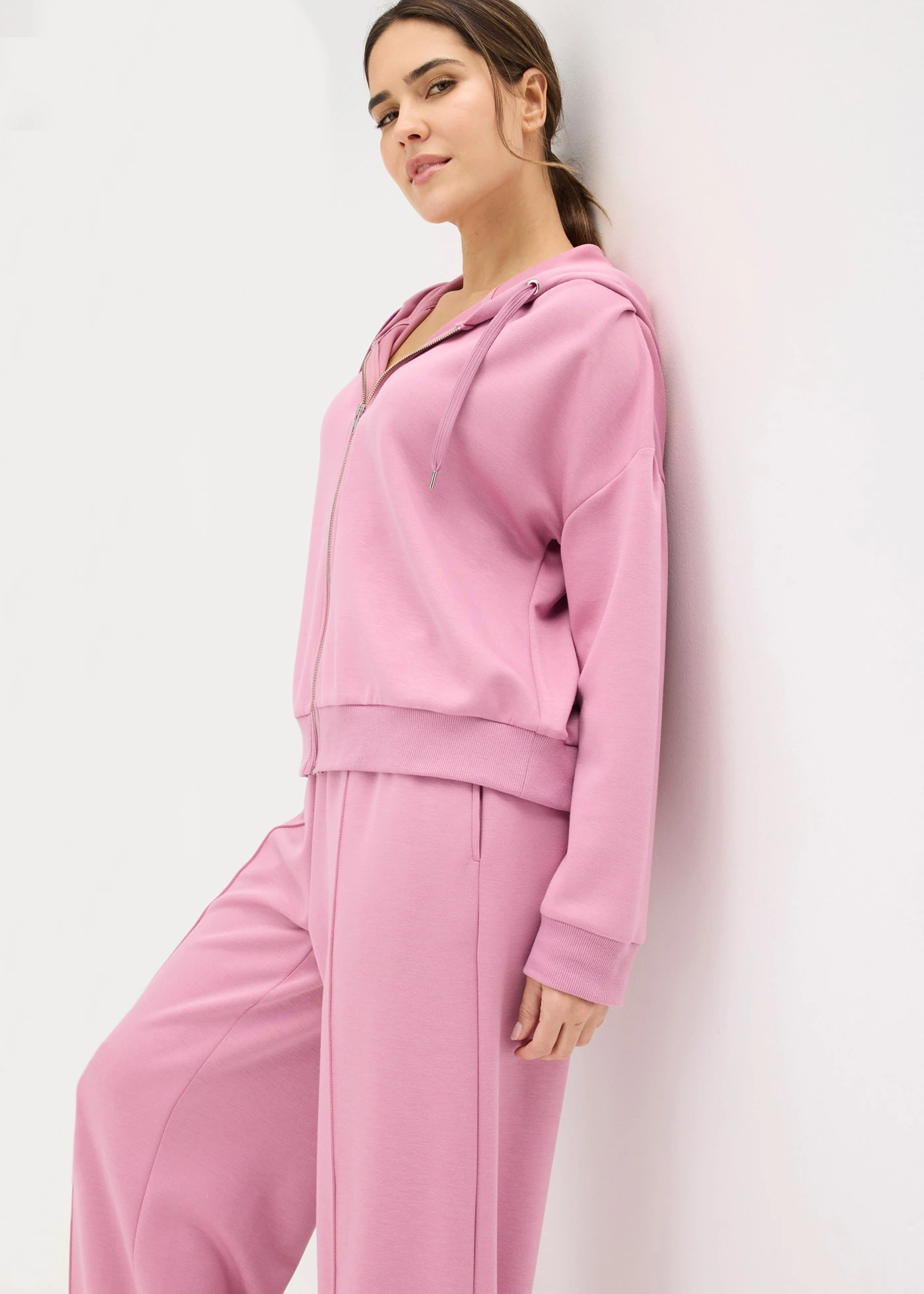 Huispak van scuba • mauve • bonprix online shop